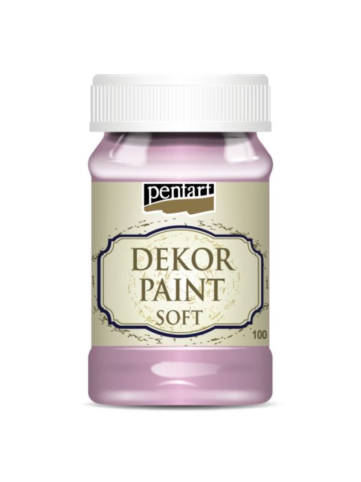 Pentart Dekor krétafesték 100 ml  babarózsaszín - 25223