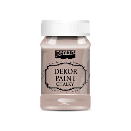 Pentart Dekor krétafesték 100 ml vintage barna - 25228