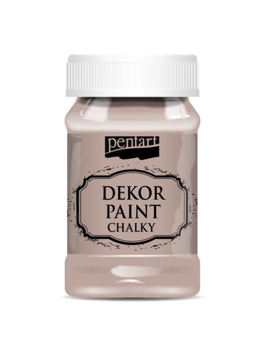 Pentart Dekor krétafesték 100 ml vintage barna - 25228