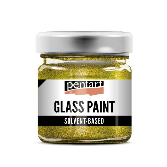 Pentart Üvegfesték 30 ml csillogó arany - 26519