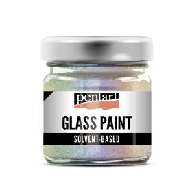 Pentart Üvegfesték 30 ml csillogó szívárvány - 26522