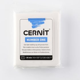 Cernit süthető gyurma N°1, 56 g - porcelánfehér - 2778