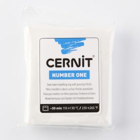 Cernit süthető gyurma N°1, 56 g - opál fehér - 2779