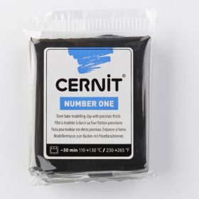 Cernit süthető gyurma N°1, 56 g - fekete - 2781