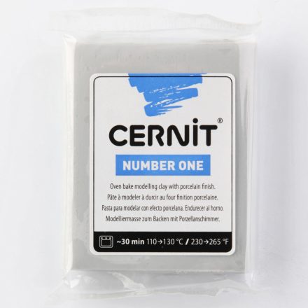 Cernit süthető gyurma N°1, 56 g - szürke - 2782