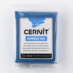 Cernit süthető gyurma N°1, 56 g - tengerkék - 2784