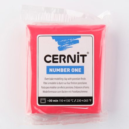 Cernit süthető gyurma N°1, 56 g - piros - 2785