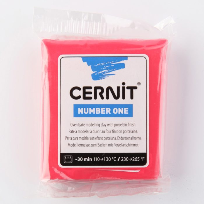 Cernit süthető gyurma N°1, 56 g - piros - 2785