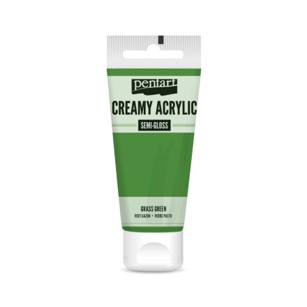 Pentart Krémes akrilfesték selyemfényű 60 ml fűzöld - 27933