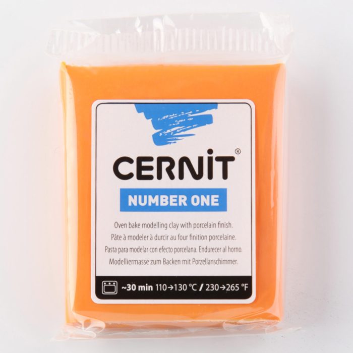 Cernit süthető gyurma N°1, 56 g - narancs - 2794