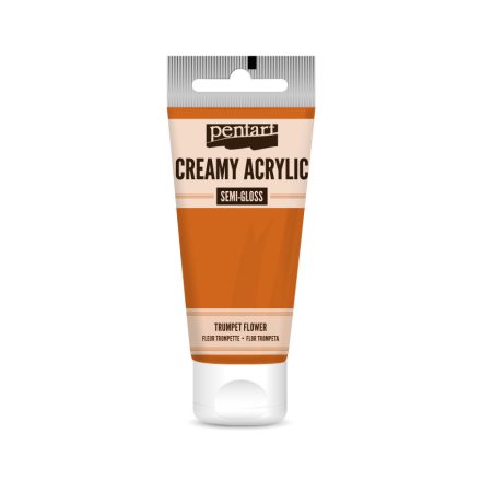 Pentart Krémes akrilfesték selyemfényű 60 ml trombitavirág - 27945