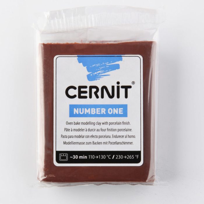 Cernit süthető gyurma N°1, 56 g - barna - 2795