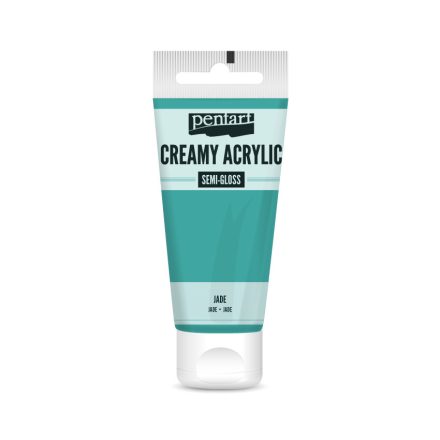 Pentart Krémes akrilfesték selyemfényű 60 ml jáde - 27985