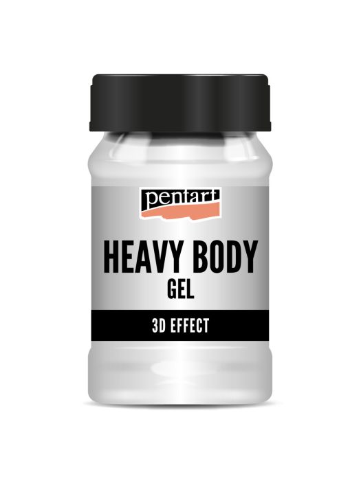 Pentart Gélpaszta sűrű fényes 100 ml átlátszó - 28157