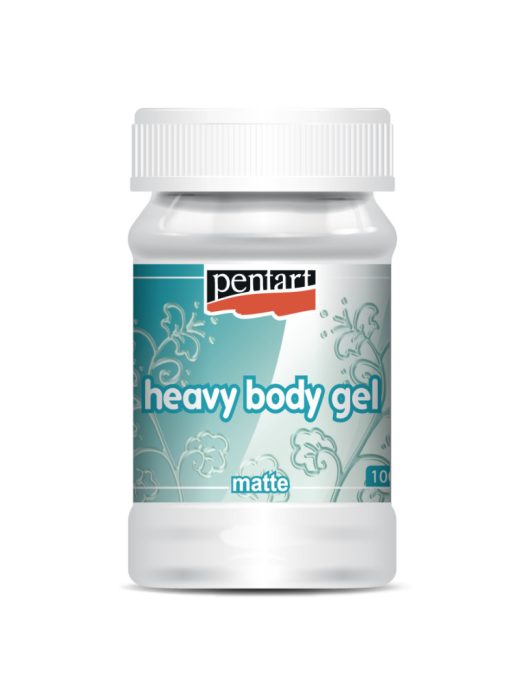Pentart Gélpaszta sűrű matt 100 ml opálos - 28160
