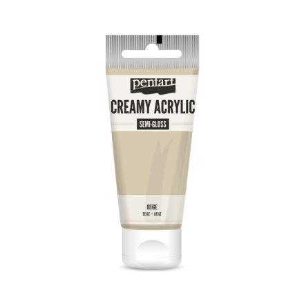 Pentart Krémes akrilfesték selyemfényű 60 ml bézs - 29136