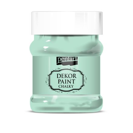 Pentart Dekor krétafesték 230 ml mentazöld - 29342