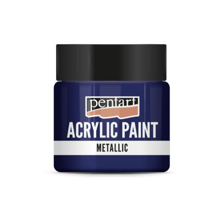 Pentart Metál akrilfesték 50 ml kobaltkék - 29359
