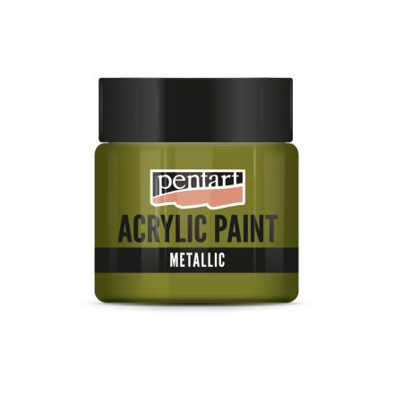 Pentart Metál akrilfesték 50 ml golden touch - 29361