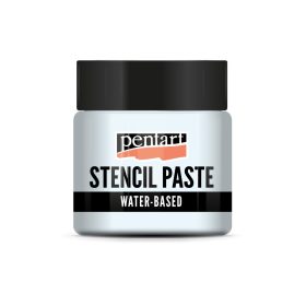   Pentart Stencilező paszta gyöngyház 50 ml jégvirág - 29402