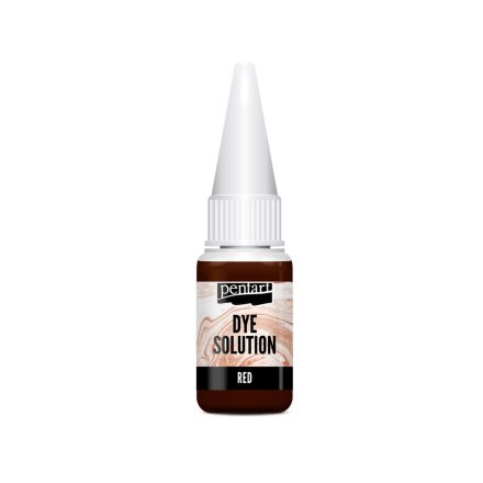 Pentart Színezék oldat alkoholos 10 ml piros - 29419