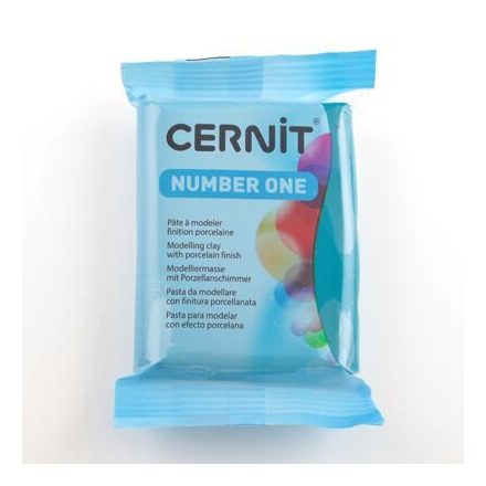 Cernit süthető gyurma N°1, 56 g - kékeszöld - 29507