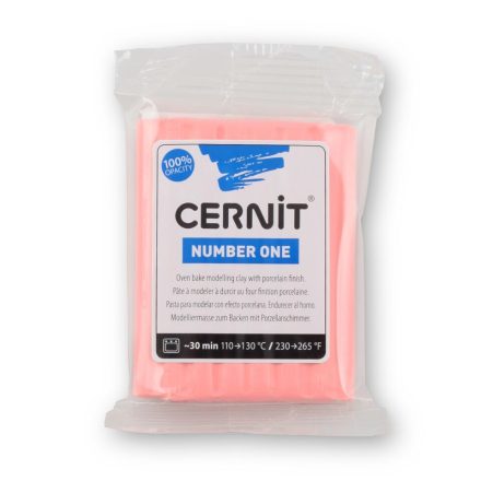Cernit süthető gyurma N°1, 56 g - viktoriánus rózsaszín - 29509