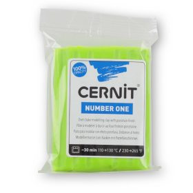 Cernit süthető gyurma N°1, 56 g - limezöld - 29511