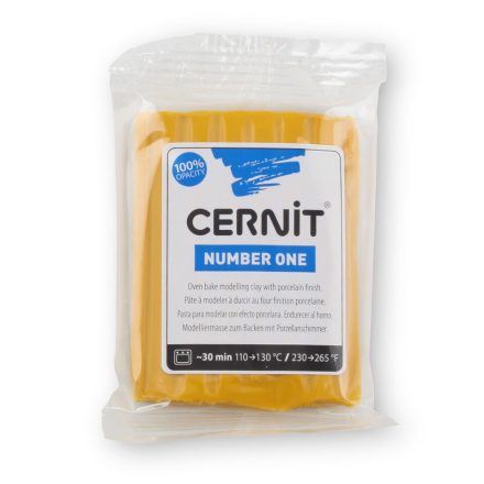 Cernit süthető gyurma N°1, 56 g - okkersárga - 29513