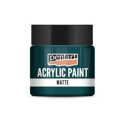 Pentart Matt akrilfesték 50 ml türkizkék - 29632