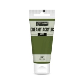 Pentart Krémes akrilfesték matt 60 ml olíva - 29658