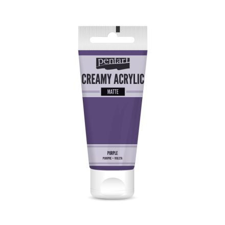 Pentart Krémes akrilfesték matt 60 ml lila - 29684
