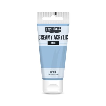 Pentart Krémes akrilfesték matt 60 ml égkék - 29692