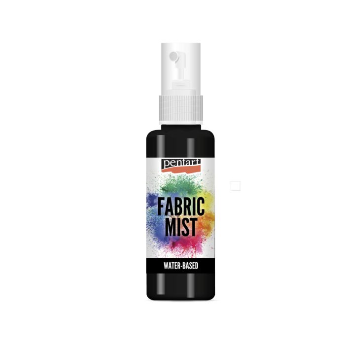 Pentart Textilfesték spray 50 ml fekete - 29730