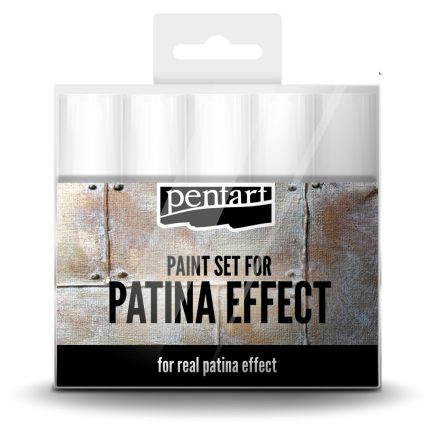Pentart Patina hatás festék szett, 5 x 20 ml festék - 29763