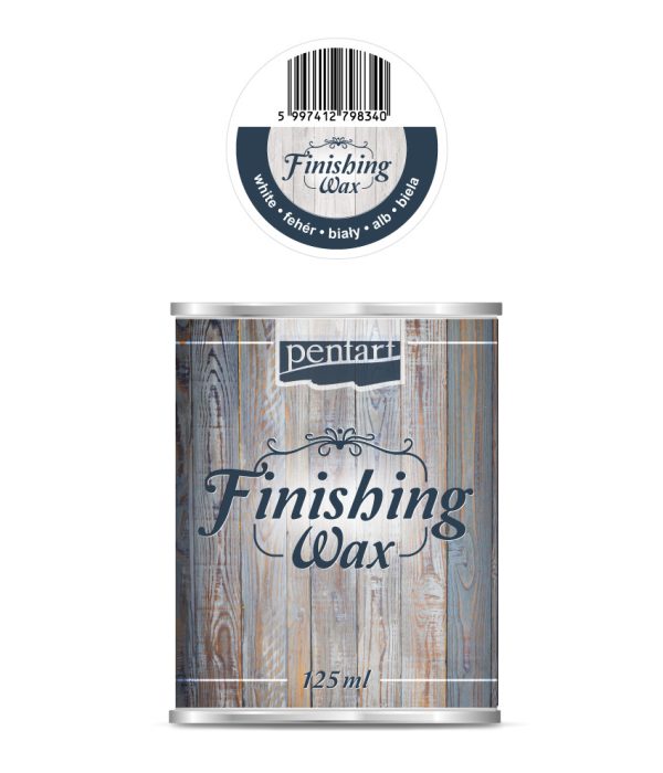 Pentart Befejező viasz 125 ml fehér - 29768