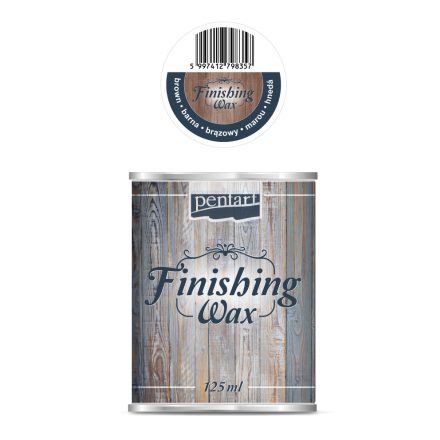 Pentart Befejező viasz 125 ml barna - 29769