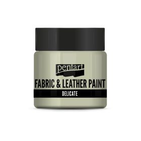   Pentart Delicate textil- és bőrfesték 50 ml fehérarany - 33422