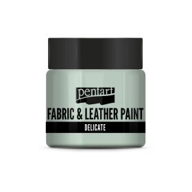   Pentart Delicate textil- és bőrfesték 50 ml zöldezüst - 33428