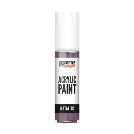 Pentart Metál akrilfesték 20 ml lila - 3374