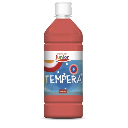 Pentart Junior Tempera festék 1000 ml piros - 33791