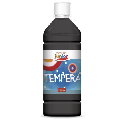 Pentart Junior Tempera festék 1000 ml fekete - 33795