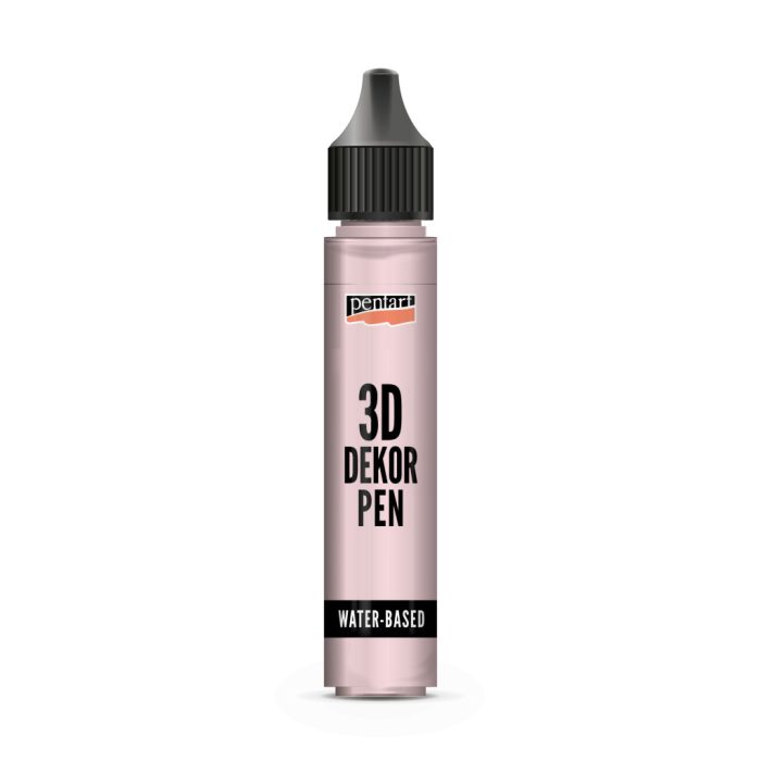 Pentart 3D dekortoll 30 ml rózsaarany - 33853