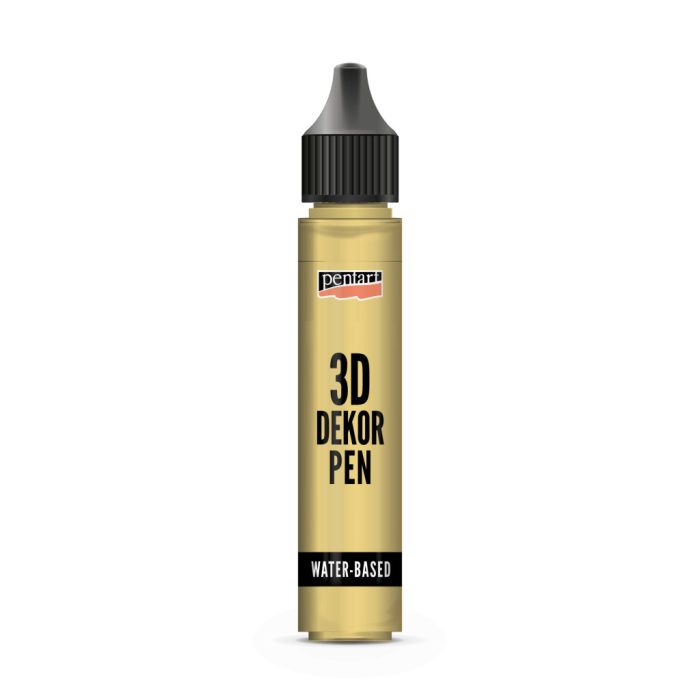 Pentart 3D dekortoll 30 ml arany - 33854