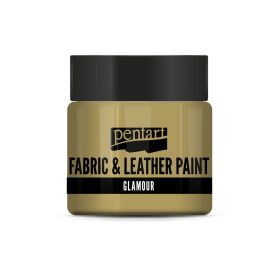   Pentart Glamour textil- és bőrfesték 50 ml pezsgő - 33863