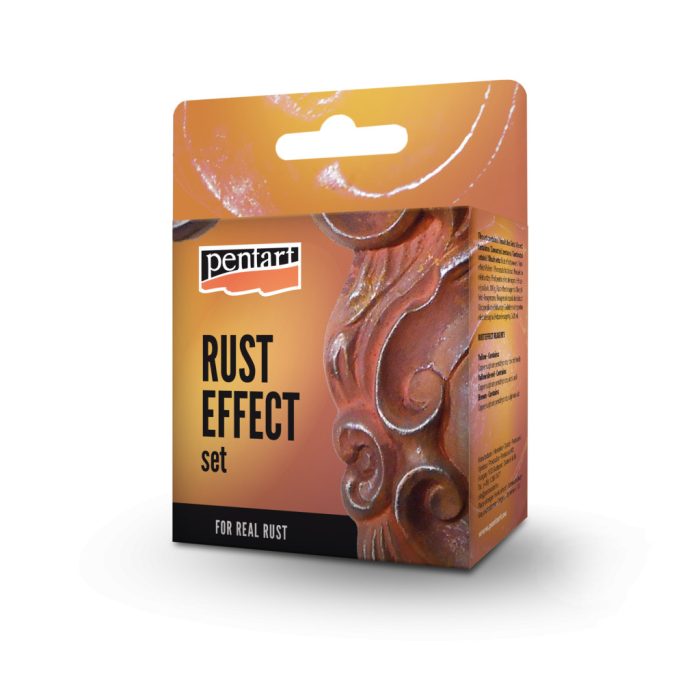 Pentart Rust effect set, por és reagensek - 34114