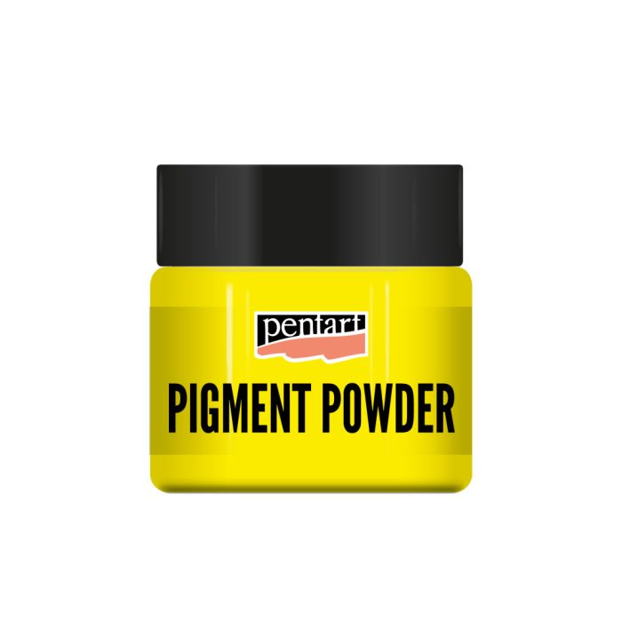 Pentart Pigmentpor neon sárga 6 g - 34352
