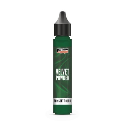 Pentart Bársonypor min. 2 g zöld - 34797