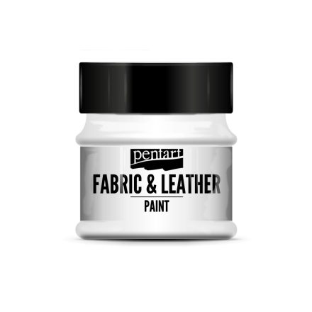 Pentart Textil- és bőrfesték 50 ml fehér - 34799