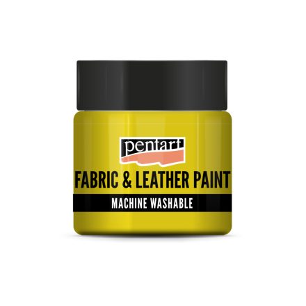 Pentart Textil- és bőrfesték 50 ml sárga - 34800